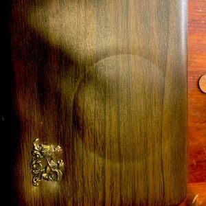 Vintage knife set in box